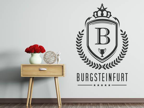 Wandtattoo Burgsteinfurt Wappen