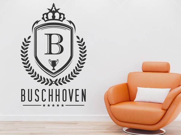 Wandtattoo Buschhoven Wappen