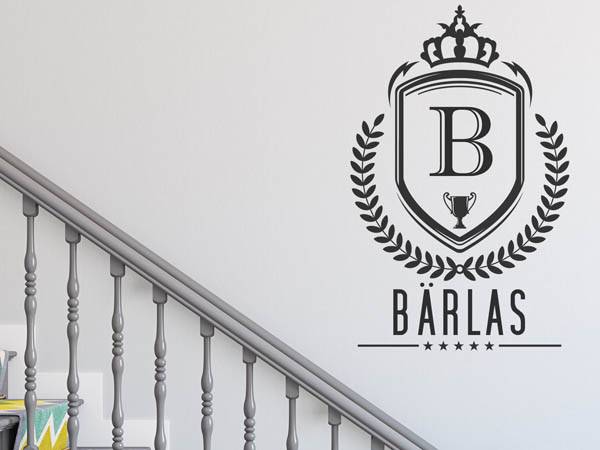 Wandtattoo Bärlas Wappen
