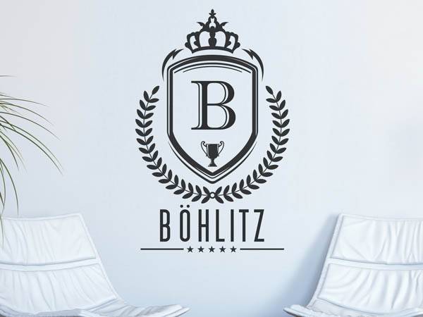 Wandtattoo Böhlitz Wappen
