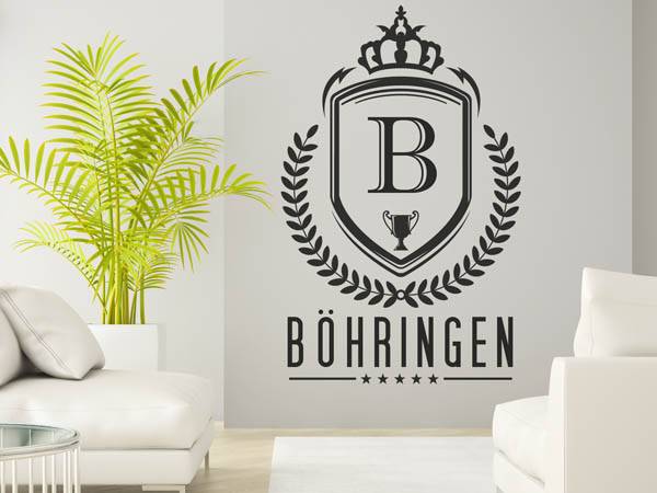 Wandtattoo Böhringen Wappen