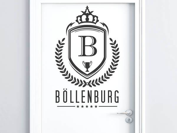 Wandtattoo Böllenburg Wappen