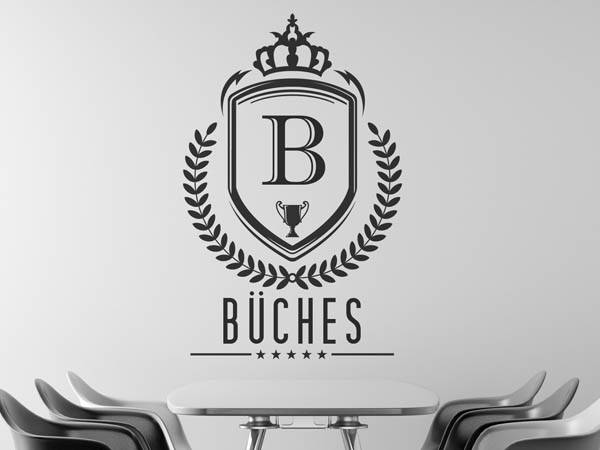 Wandtattoo Büches Wappen