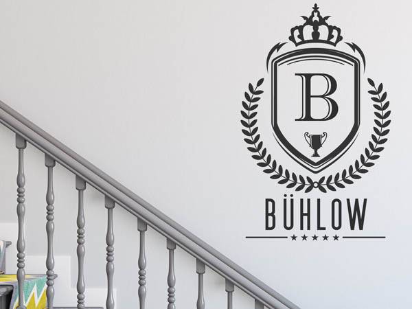 Wandtattoo Bühlow Wappen