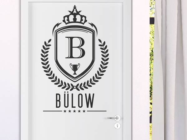 Wandtattoo Bülow Wappen
