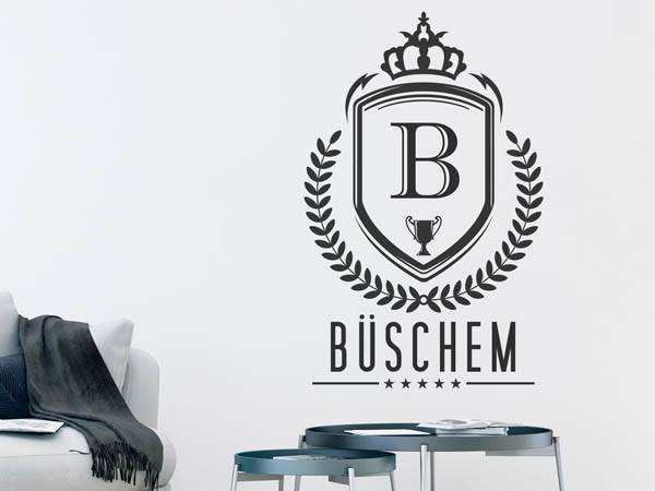 Wandtattoo Büschem Wappen