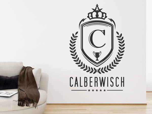 Wandtattoo Calberwisch Wappen
