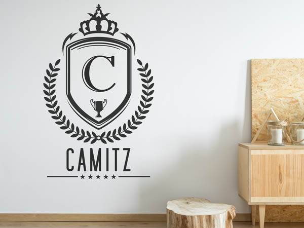 Wandtattoo Camitz Wappen