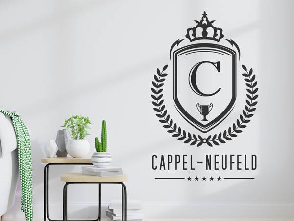 Wandtattoo Cappel-Neufeld Wappen