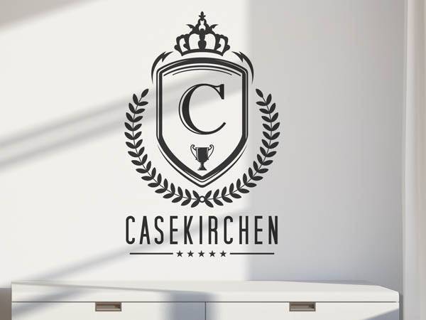 Wandtattoo Casekirchen Wappen
