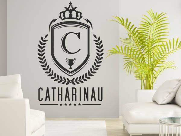 Wandtattoo Catharinau Wappen