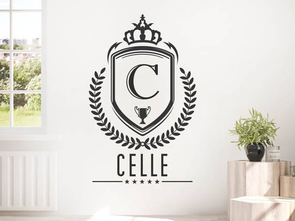 Wandtattoo Celle Wappen