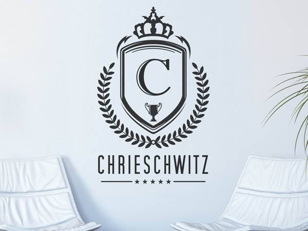 Wandtattoo Chrieschwitz Wappen