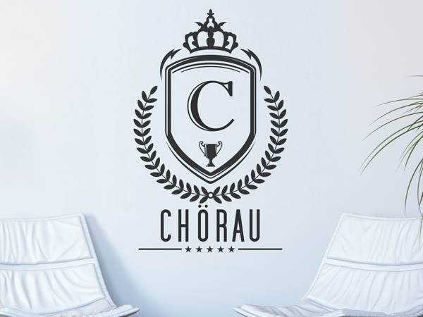 Wandtattoo Chörau Wappen