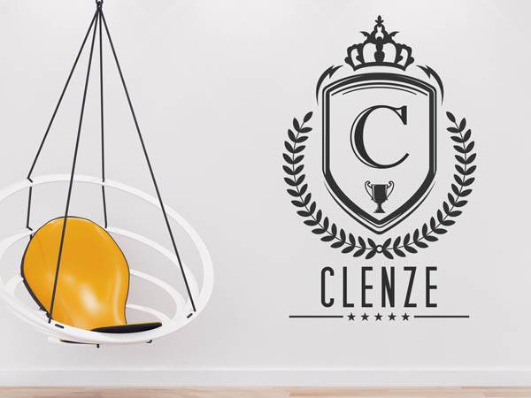 Wandtattoo Clenze Wappen