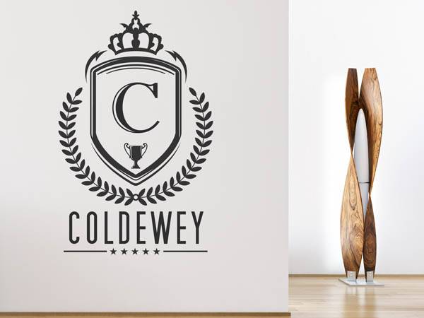 Wandtattoo Coldewey Wappen