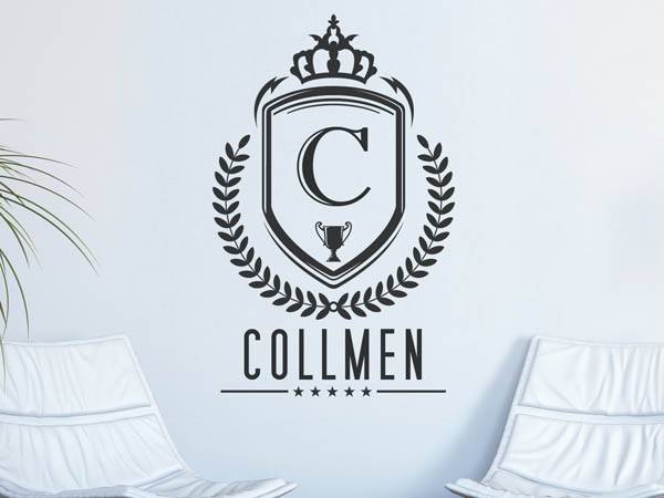 Wandtattoo Collmen Wappen