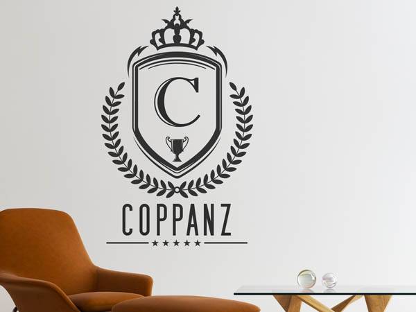 Wandtattoo Coppanz Wappen