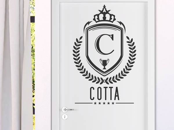 Wandtattoo Cotta Wappen