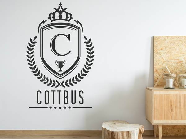 Wandtattoo Cottbus Wappen