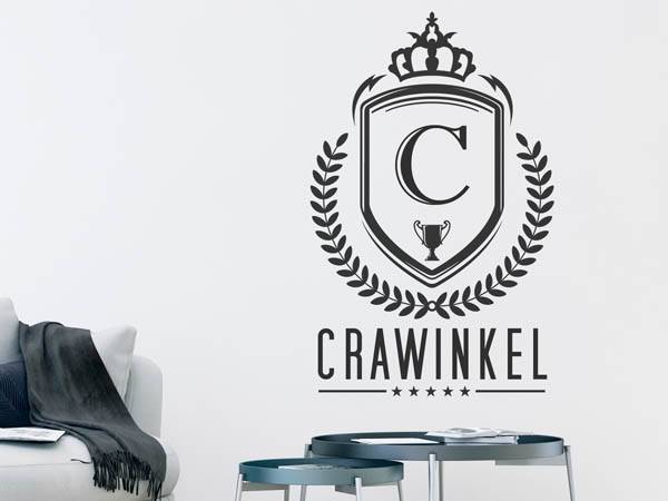 Wandtattoo Crawinkel Wappen