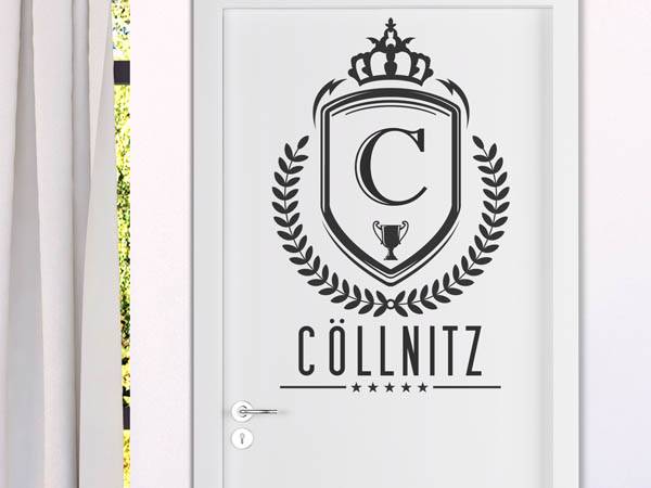 Wandtattoo Cöllnitz Wappen