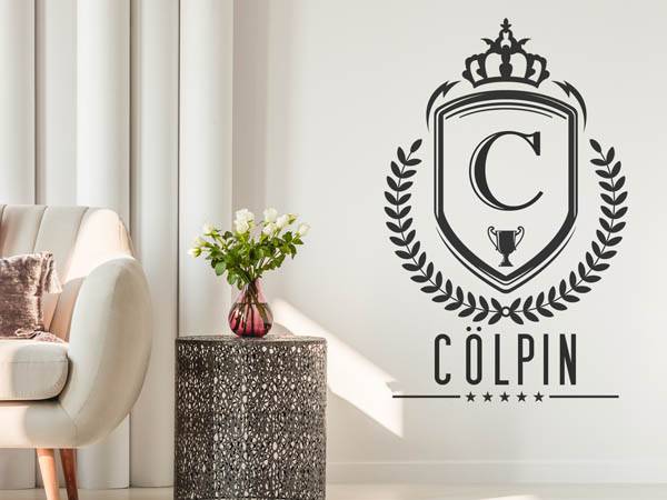 Wandtattoo Cölpin Wappen