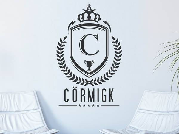 Wandtattoo Cörmigk Wappen