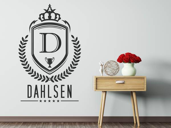 Wandtattoo Dahlsen Wappen