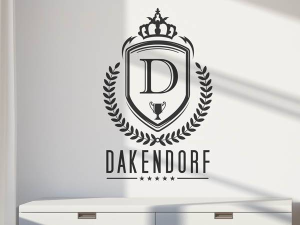 Wandtattoo Dakendorf Wappen