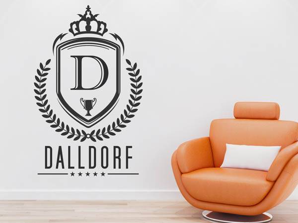 Wandtattoo Dalldorf Wappen