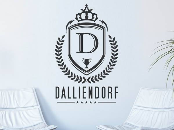 Wandtattoo Dalliendorf Wappen