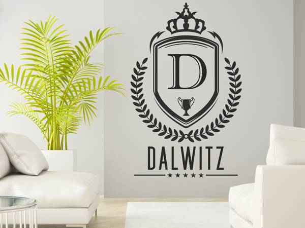Wandtattoo Dalwitz Wappen