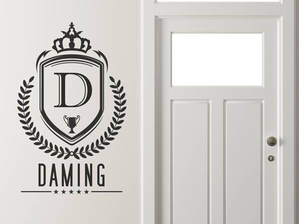 Wandtattoo Daming Wappen