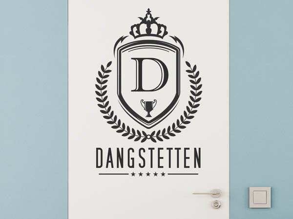 Wandtattoo Dangstetten Wappen