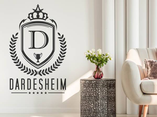 Wandtattoo Dardesheim Wappen