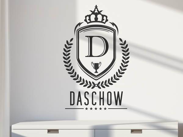 Wandtattoo Daschow Wappen