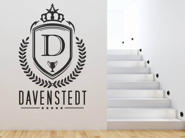 Wandtattoo Davenstedt Wappen