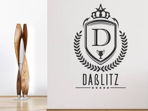 Wandtattoo Daßlitz Wappen