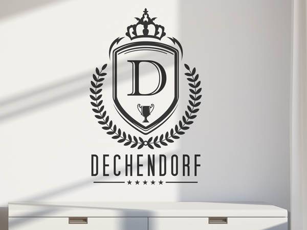 Wandtattoo Dechendorf Wappen