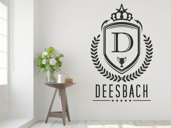 Wandtattoo Deesbach Wappen