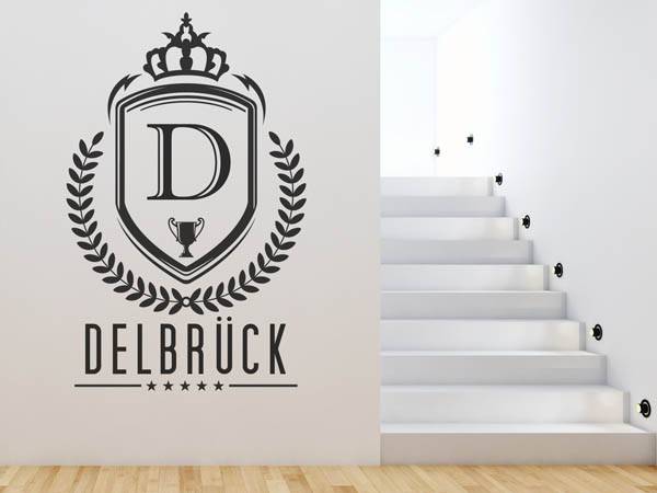 Wandtattoo Delbrück Wappen
