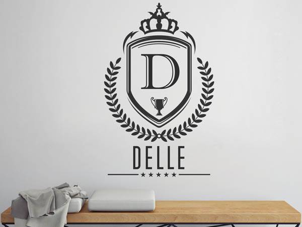 Wandtattoo Delle Wappen