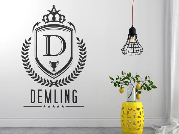 Wandtattoo Demling Wappen