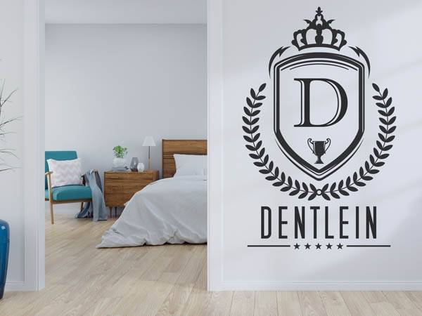 Wandtattoo Dentlein Wappen