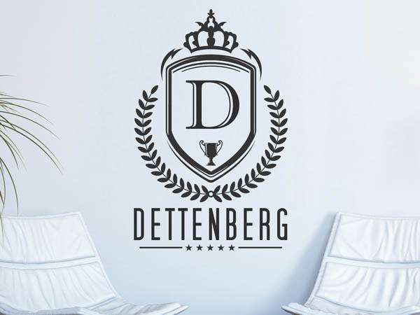 Wandtattoo Dettenberg Wappen