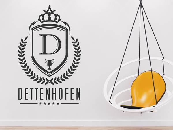 Wandtattoo Dettenhofen Wappen