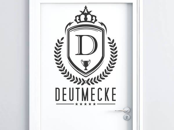 Wandtattoo Deutmecke Wappen