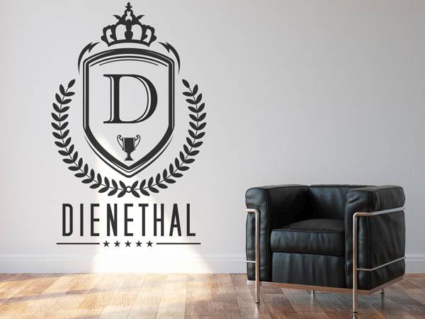 Wandtattoo Dienethal Wappen