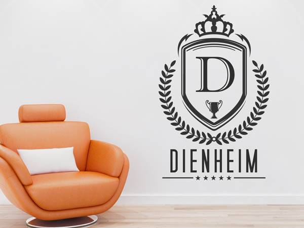 Wandtattoo Dienheim Wappen